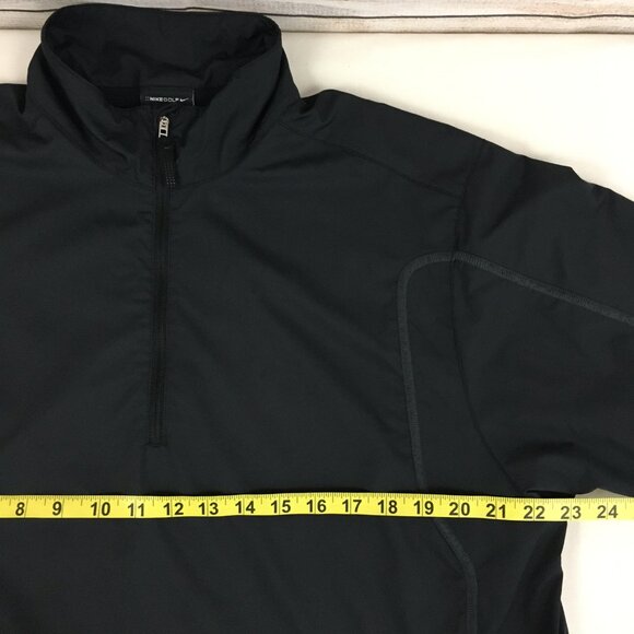 Nike Golf Dri-Fit 1/2 Zip Wind Jacket Pullover "Shift Digital" Embroidered Logo - Picture 13 of 15